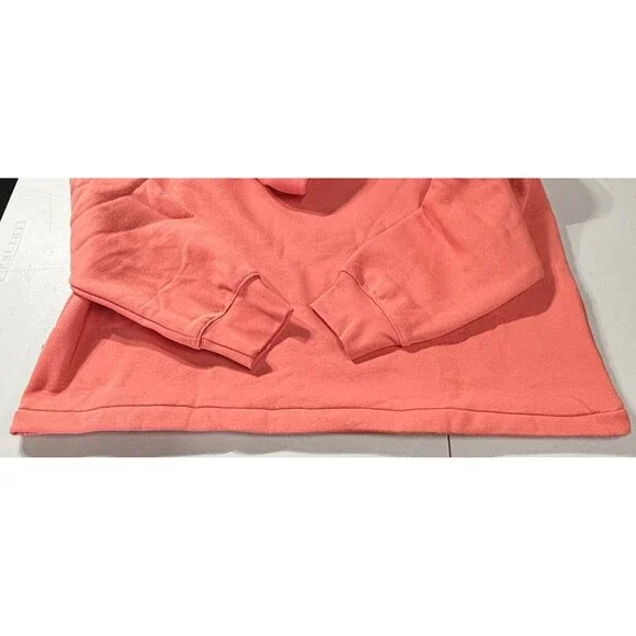 Essentials Fear Of God Relaxed Hoodie Coral Size Large NWT - Picture 3 of 7